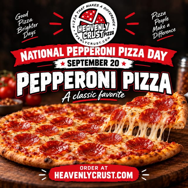 September 20: The OG Pepperoni Pizza